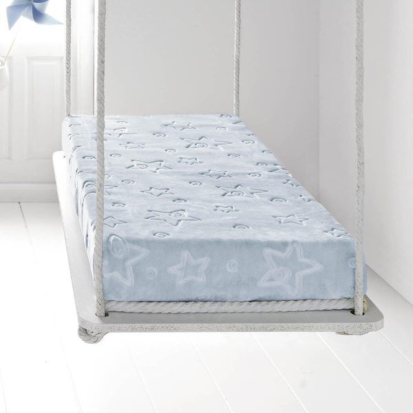 Manta infantil ESTRELLITAS CONTINUAS 6627 de Pielsa Baby