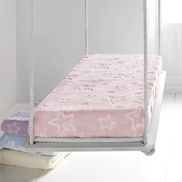 Manta infantil ESTRELLITAS CONTINUAS 6627 de Pielsa Baby