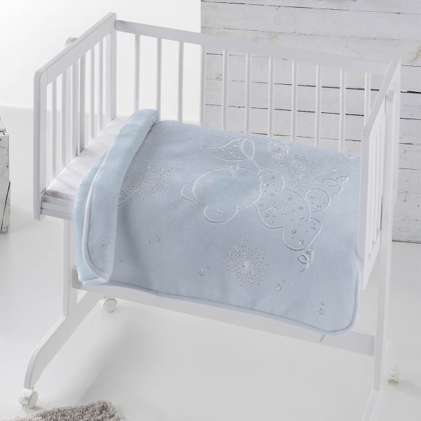 Manta infantil Escarcha OSITO MARIPOSA 6954 de Pielsa Baby Manta infantil Escarcha OSITO MARIPOSA 6954 de Pielsa Baby