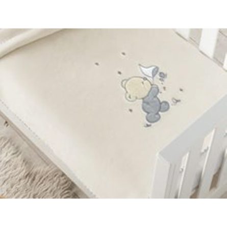 Manta infantil OSITO MARIPOSAS 6224 de Pielsa Baby