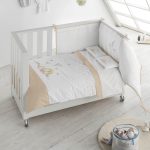 Kit nórdico + Protector NIÑA ACOSTADA 2377 de Pielsa Baby