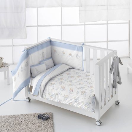 Kit nórdico + Protector OSITOS NUBES 2379 de Pielsa Baby
