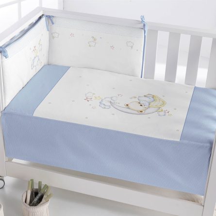 Kit edredón + Protector OSITO LUNA 3375 de Pielsa Baby