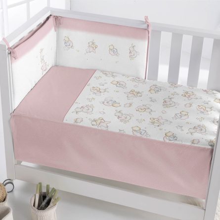 Kit edredón + Protector OSITO NUBES 3379 de Pielsa Baby