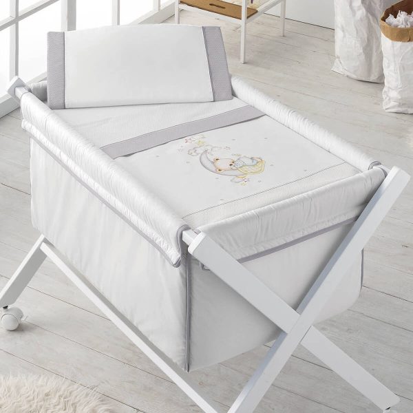 Juego sábanas OSITO LUNA 1375 de Pielsa Baby