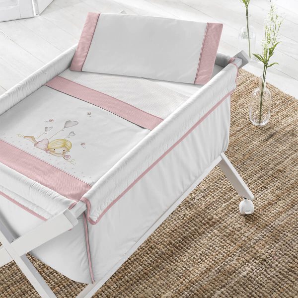 Juego sábanas NIÑA ACOSTADA 1377 de Pielsa Baby