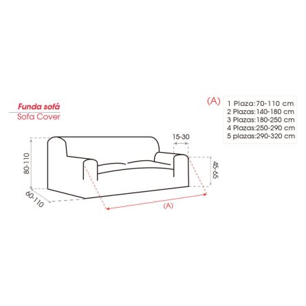 Funda sofá NEPAL de Belmarti