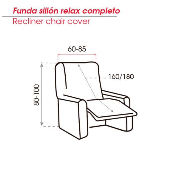 Funda sillón Relax NEPAL de Belmarti