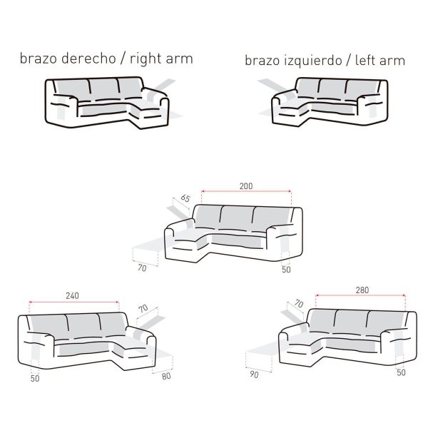 Funda Chaiselongue VELVET de Belmarti