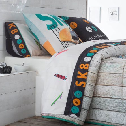 Juego de sábanas SKATE de Tejidos JVR