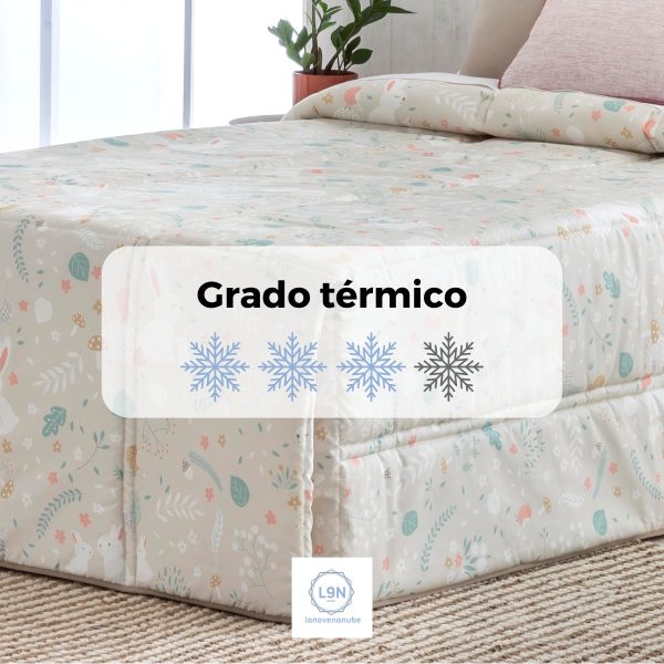 Edredón Conforter MISTY BEIG de Confecciones Paula
