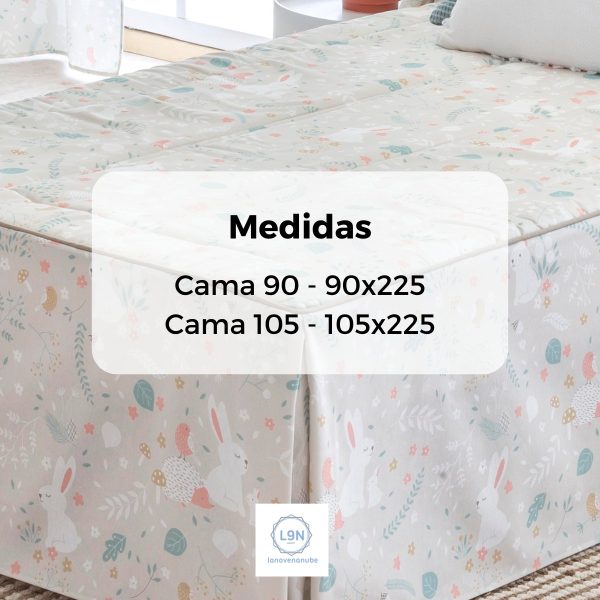Colcha edredón MISTY BEIG de Confecciones Paula