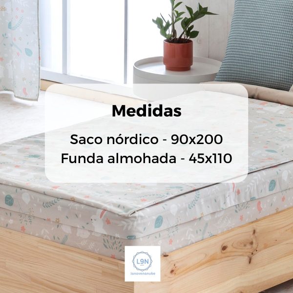 Saco nórdico MISTY BEIG de Confecciones Paula
