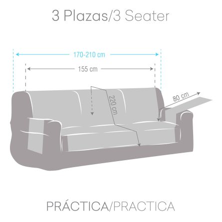 Funda sofá Práctica VALERIA de Eysa