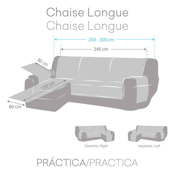Funda Chaise longue Práctica VALERIA de Eysa