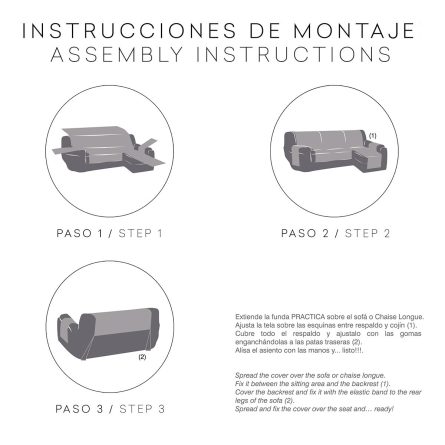 Funda Chaise longue Práctica VALERIA de Eysa