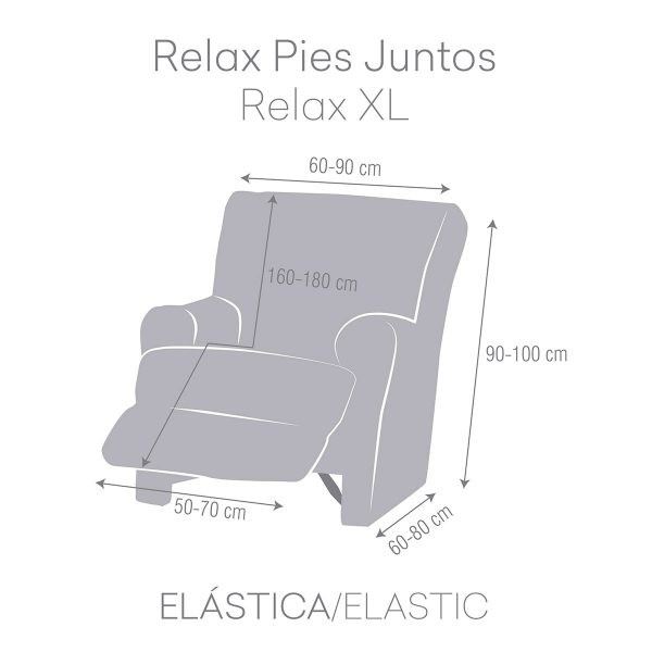 Funda sillón relax TROYA de Eysa