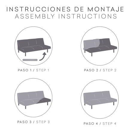 Funda sofá Clic Clac TROYA de Eysa