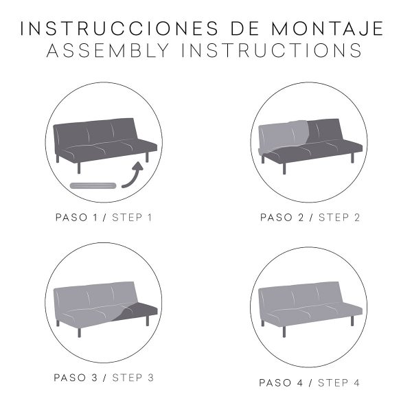 Funda sofá Clic Clac TROYA de Eysa