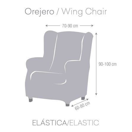 Funda sillón Orejero BRONX de Eysa