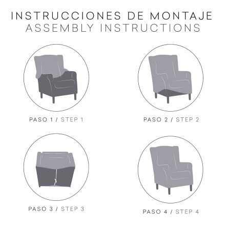 Funda sillón Orejero BRONX de Eysa
