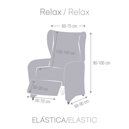 Funda sillón relax BRONX de Eysa