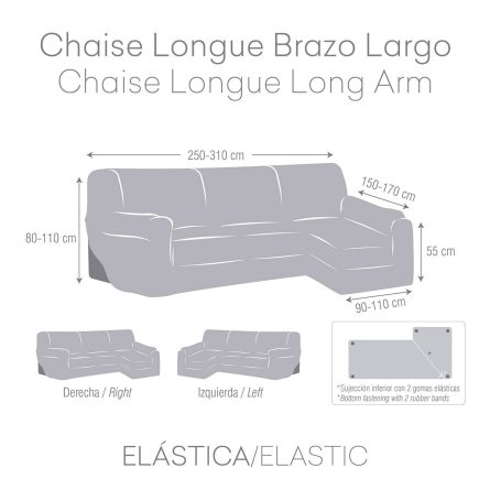 Funda Chaise longue BRONX de Eysa