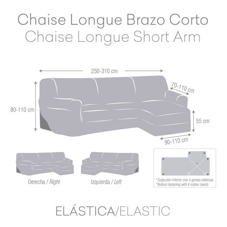Funda Chaise longue BRONX de Eysa