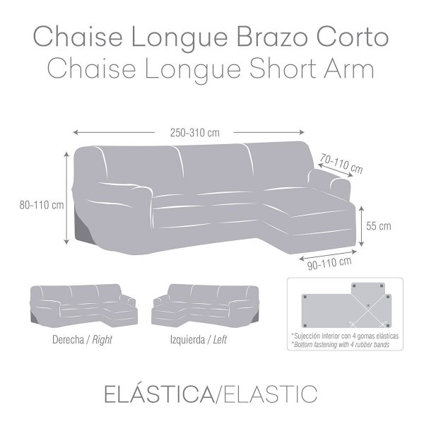 Funda Chaise longue BRONX de Eysa