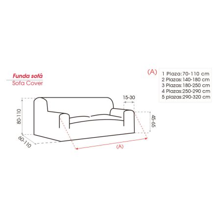 Funda sillón IBIZA de Lanovenanube