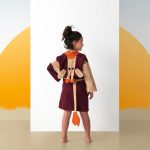 Albornoz infantil JIRAFE de Rizo Basic