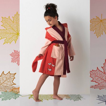 Albornoz infantil FOXY de Rizo Basic