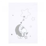 Funda nórdica minicuna LUNA GRIS de Pirulos