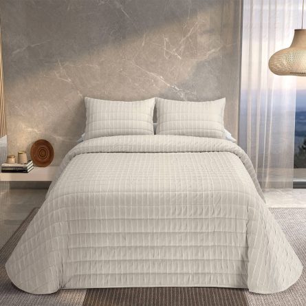 Colcha bouti ONDAS de Pierre Cardin