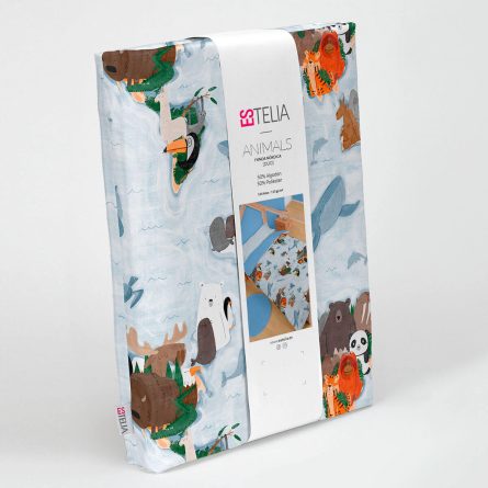 Dúo funda nórdica ANIMALS de EsTelia