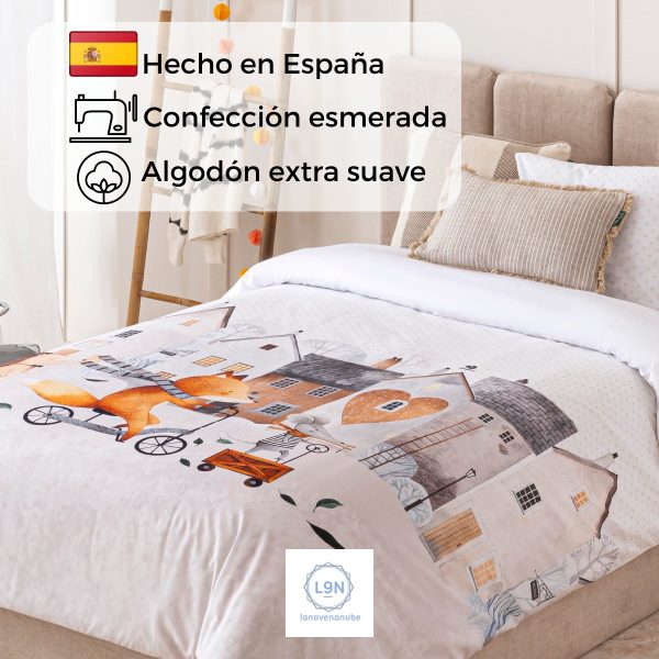 Funda nórdica FOX de Ilustrando tus sueños