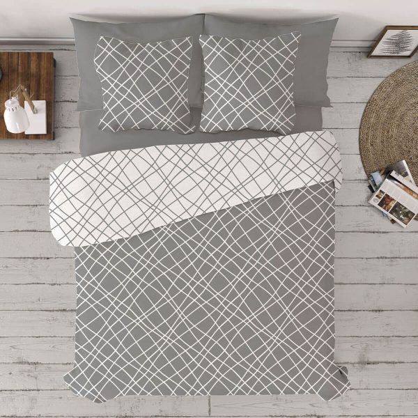Funda nórdica y de almohada CRUCE de Pierre Cardin