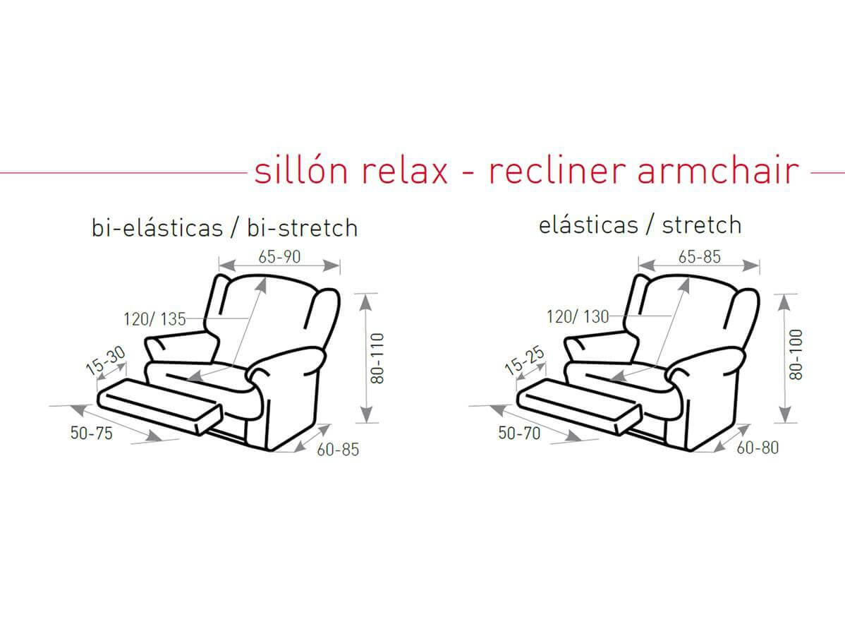 Funda Sillón Relax DANUBIO de Belmarti
