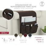 Organizador de reposabrazos para sofá Acolchado MALLORCA de LAnovenanube