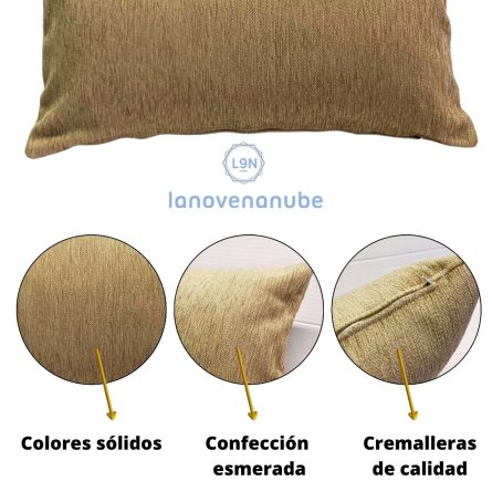 Pack de 2 Fundas de cojín VALENCIA de Lanovenanube