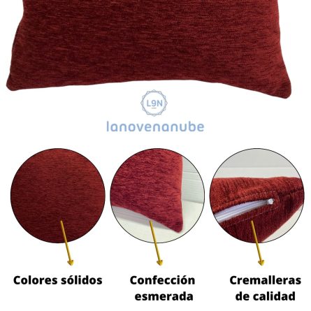Pack de 2 Fundas de cojín VALENCIA de Lanovenanube