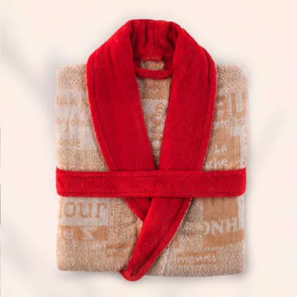 Albornoz terciopelo FANCY de Rizo Basic