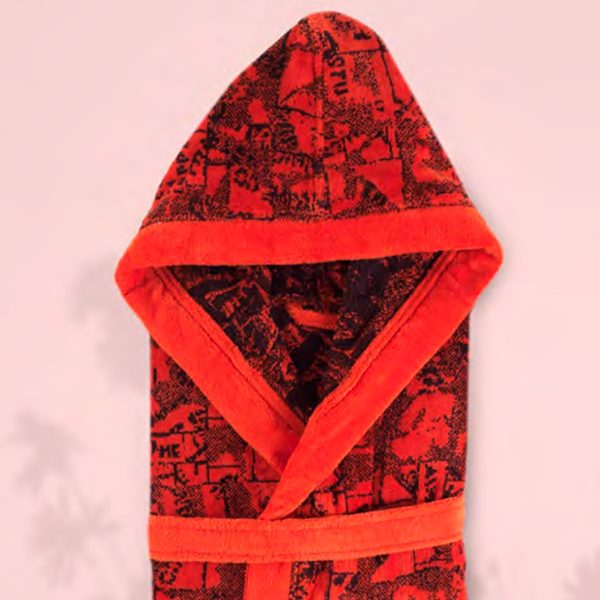 Albornoz terciopelo WARRIOR de Rizo Basic