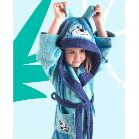 Albornoz infantil TOBY de Rizo Basic
