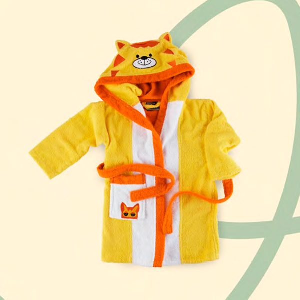 Albornoz infantil TIGER de Rizo Basic