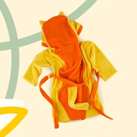 Albornoz infantil TIGER de Rizo Basic