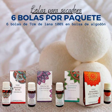 Bolas para secadora de ropa de Lanovenanube