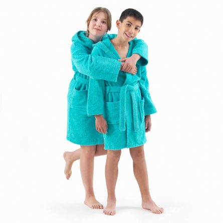 Albornoz infantil juvenil LISOS CAPUCHA de Rizo Basic