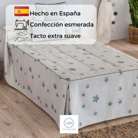 Colcha edredón DESTELLOS de Confecciones Paula