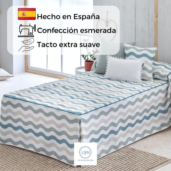 Colcha edredón DUNAS de Confecciones Paula